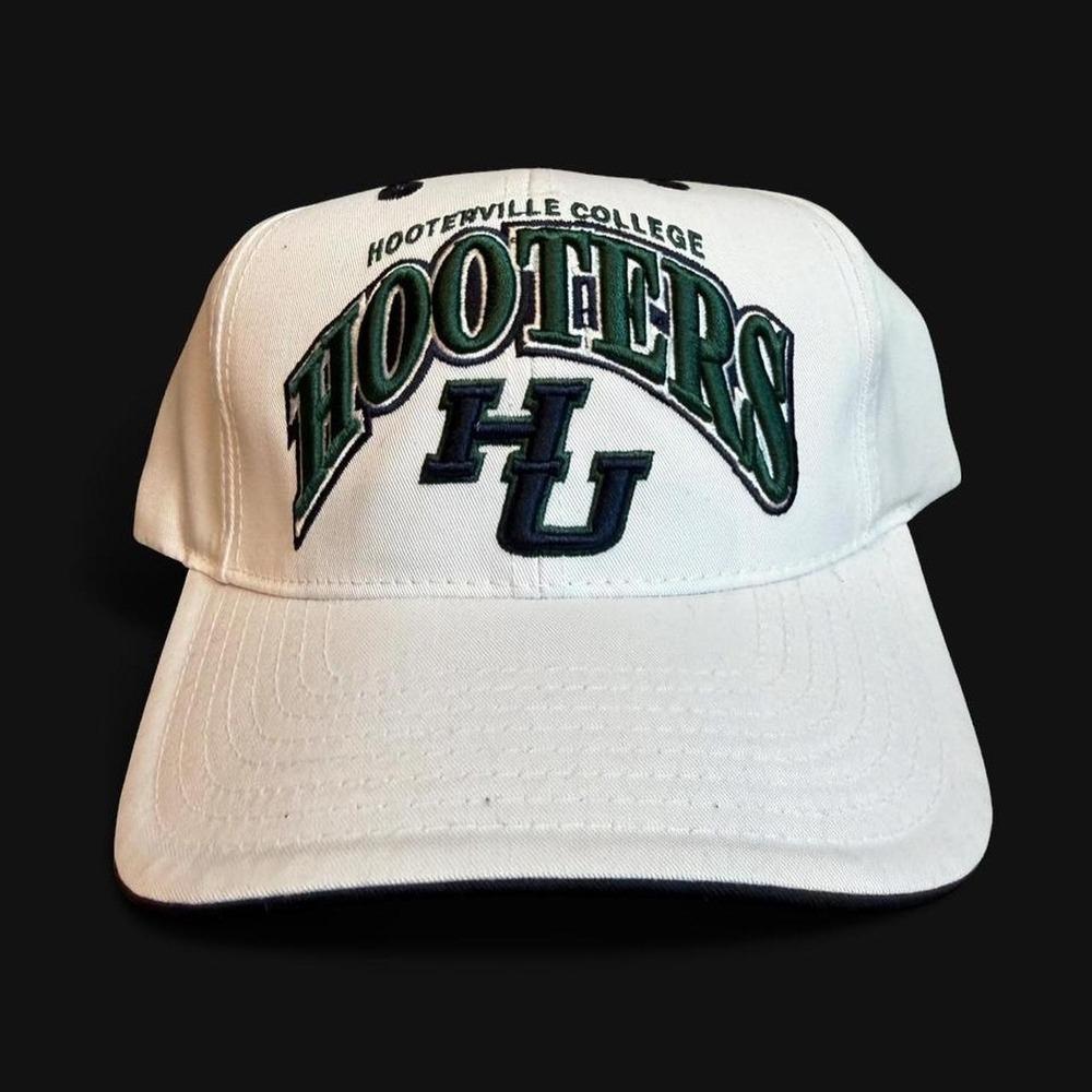 Vintage Hooterville College Hooters funny humor strapback hat brand new